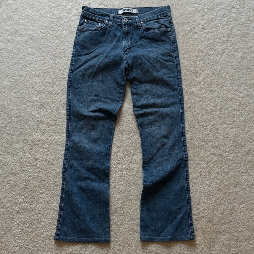 Mavi Women's Flare Jeans in Blue